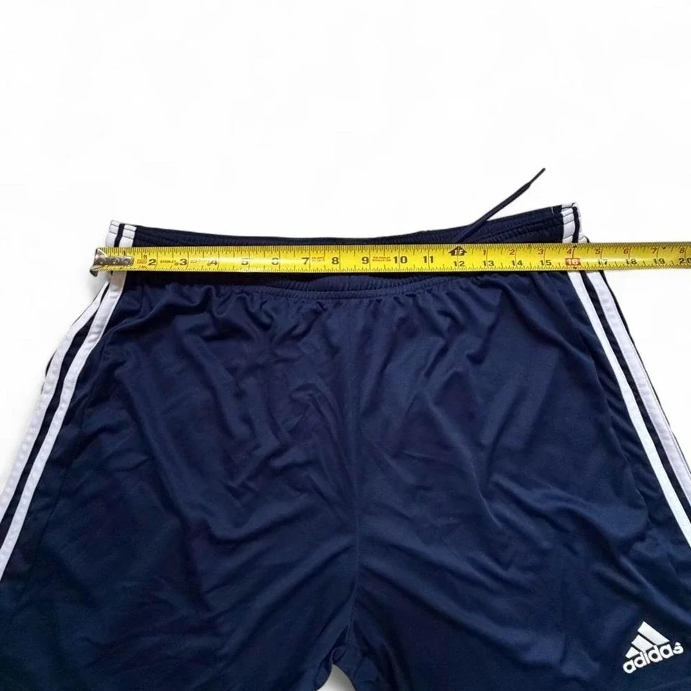 Navy blue Adidas shorts